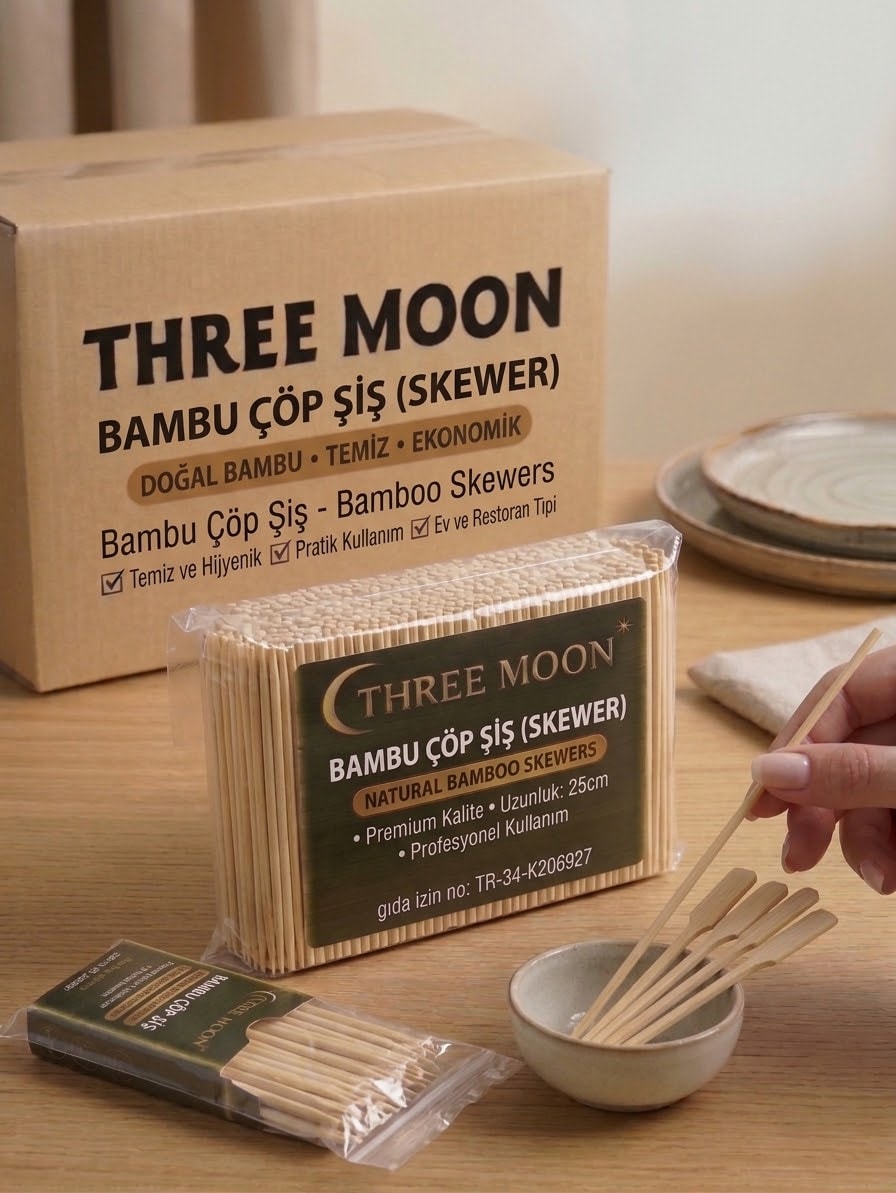 Bambu Çöp Şiş